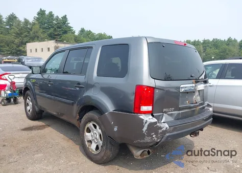 2011 Honda Pilot Lx from USA, damaged, VIN 5FNYF4H22BB006904